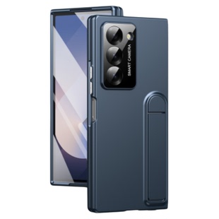 适用三星fold3壳膜一体保护套galaxy z fold5新款折叠手机壳全包6带支架高档外壳防摔防刮不留痕机壳升级男女