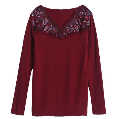 黛安芬女士蚕丝丝柔薄暖暖衣套装