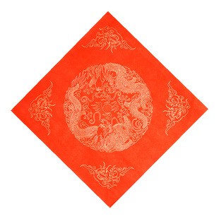 荣宝斋安徽泾县日星加厚对联纸2025年除夕春节年货万年红宣纸空白七言描红毛笔过年过节斗方福字长卷春联纸