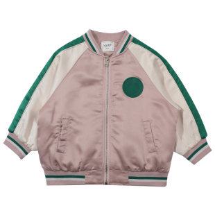 女童外套棒球服春装韩版洋气女孩薄款儿童衣服夹克上衣秋装中大童