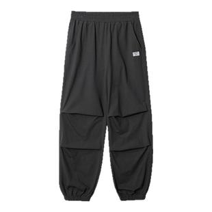 棉叔叔女童宽松收脚口降落伞裤卫裤男童夏新凉感索罗娜休闲长裤子