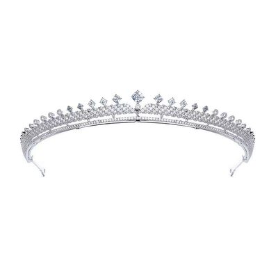 BWBRIDE新娘皇冠锆石主婚纱发饰