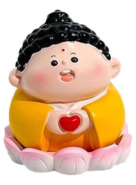 爱心佛主情绪稳定神器桌面摆件