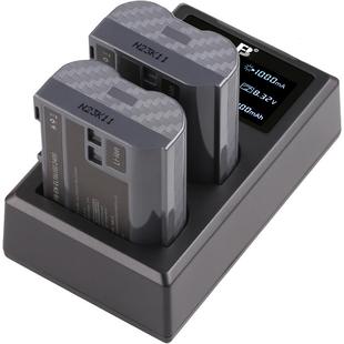 沣标EN-EL15C相机电池适用尼康Z5 Z6 Z6III ZF D7100 D7000 Z7 Z8 D7200 D7500 D610 D810单反微单充电器套装