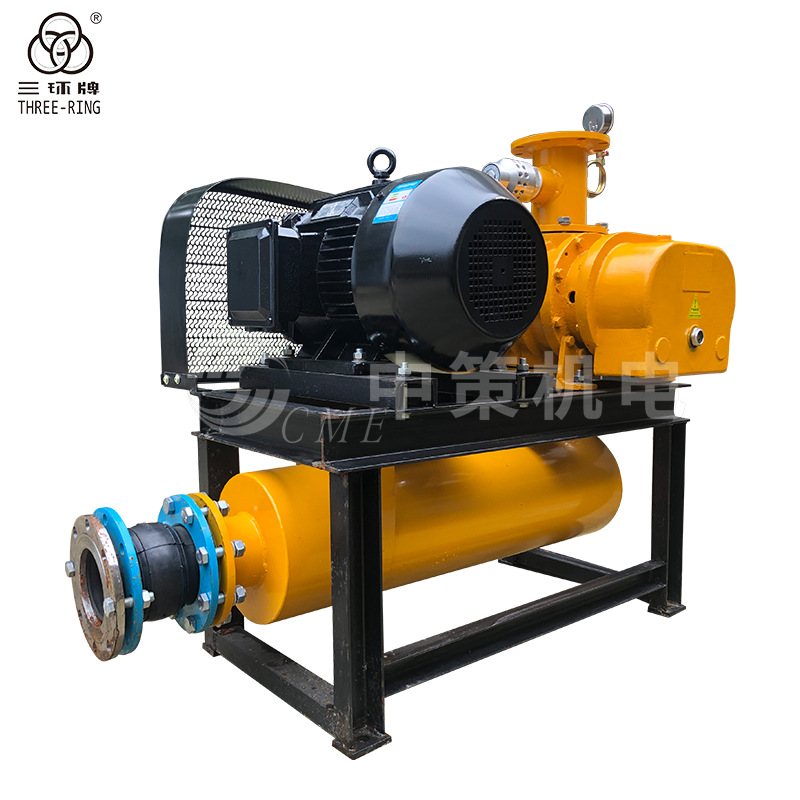 【三叶罗茨鼓风机】鱼塘污水处理高压增氧 增氧机三叶罗茨鼓风机