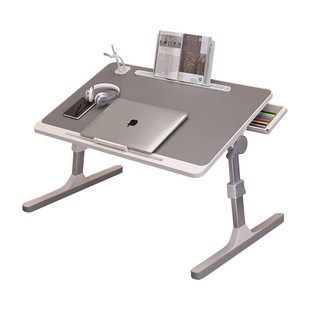 床上小桌子可升降折叠床上电脑桌简约卧室飘窗桌家用懒人小桌板学生宿舍学习桌书桌儿童阅读支架家用办公神器