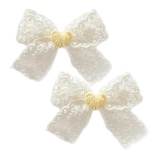 适配韩国爱心蕾丝蝴蝶结小狗狗鞋带扣德训鞋装饰卡通腊肠小狗鞋花