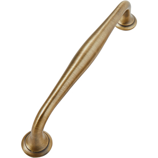 呈顶古铜色法式柜门拉手复古仿古中古风黄铜抽屉衣柜橱柜五金把手