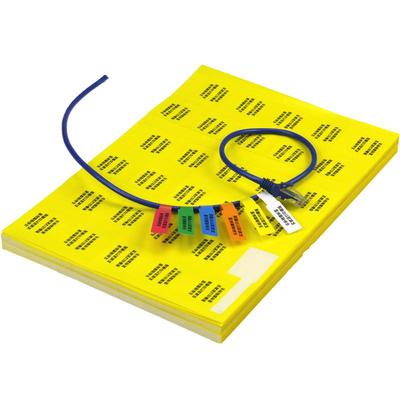 网线标签贴纸标识贴不干胶手写