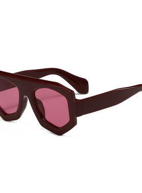 不规则多边形ins风开车墨镜彩色