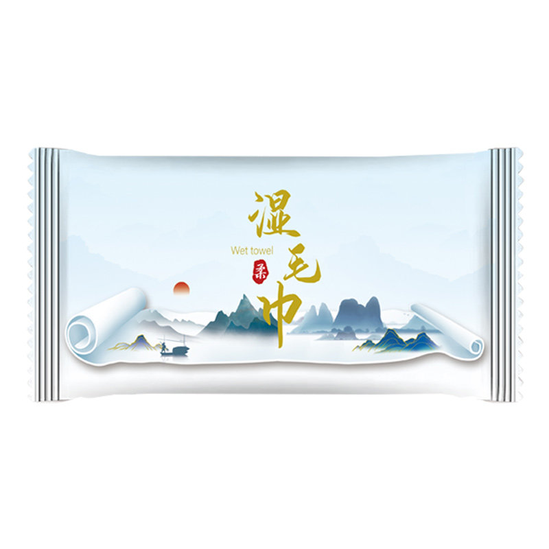 长毛绒一次性湿毛巾酒店餐饮专用