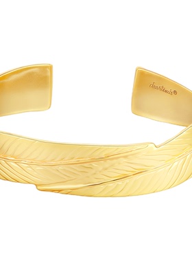 达弥柳系列柳叶开口手镯