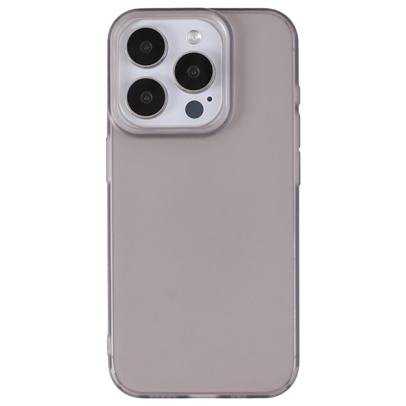 磨砂软壳适用iPhone15手机壳苹果17Promax硅胶套13大孔12简约16Pro透明14plus防摔xr女11p男xs夏季新款防指纹