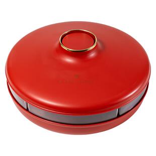 【自营】日本双层旋转干果盘食材沥水收纳盘多功能分格零食储存盒