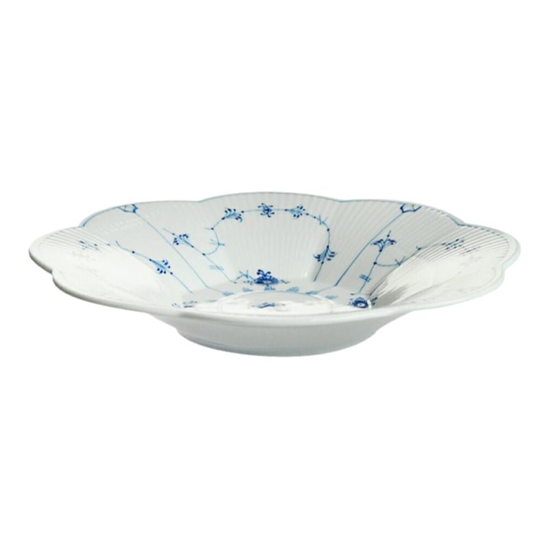 日本直邮Royal Copenhagen皇家哥本哈根平边唐草碗25.5cmx4.5cm