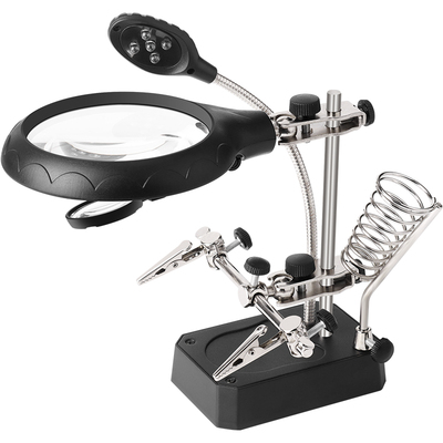 鹿仙子电子焊接夹具工作台放大镜