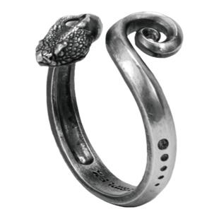 WUYIN无垠 衔尾蛇戒指尾戒对戒潮流设计原创元素小众个性礼物