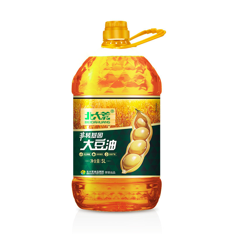 北大荒非转基因大豆油5L
