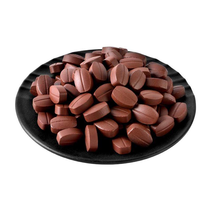 陨石旁的咖啡糖即食黑咖啡味咖啡豆可嚼上班休闲网红硬糖果零食
