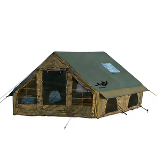 帕克鲸户外超大充气帐篷露营旅游便携防风防雨车尾钓鱼野营庇护所