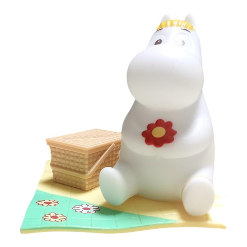 2023肯德基联名河马姆明MOOMIN玩具小美便签夹小夜灯压花裁纸器