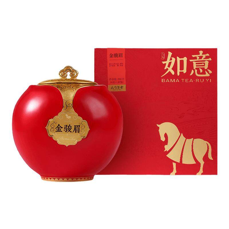 八马金骏眉特级红茶礼盒装200g