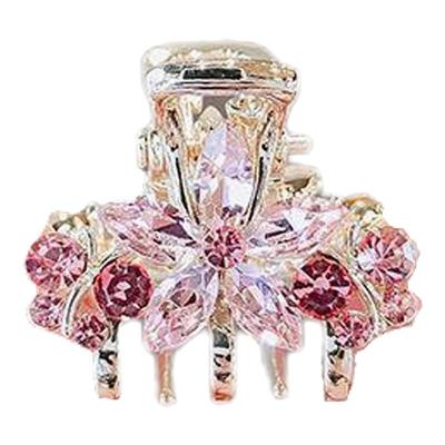 超仙水晶樱花小抓夹花朵发夹