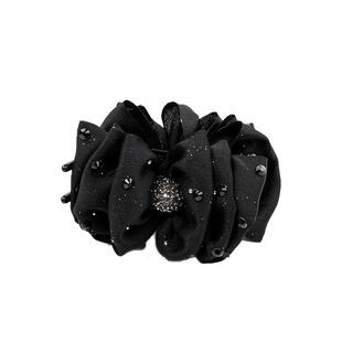 巴黎王妃丸子头云朵抓夹显脸小后脑勺发夹高级感鲨鱼夹子发卡头饰