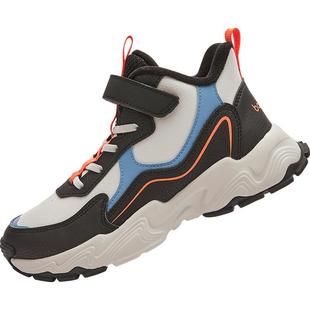 巴拉巴拉童鞋儿童运动鞋男童加绒冬季慢跑鞋中大童撞色时尚潮鞋子