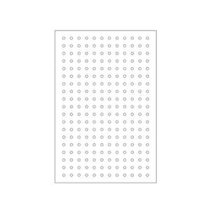 pc亚克力阳台挡板透明洞洞板防盗窗花架防掉落冲孔耐力板网格垫板