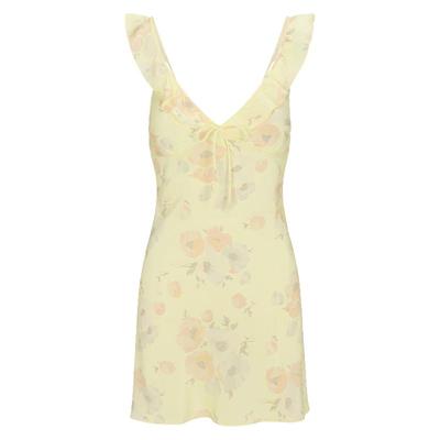 RealisationPar短款真丝连衣裙