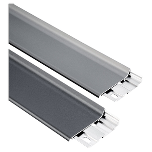 地掌柜铝合金踢脚线金属6cm8cm卡扣地脚线超薄墙角客厅极窄踢脚板