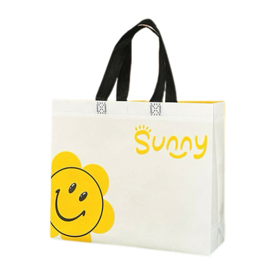 太阳花加厚覆膜无纺布包装袋安奇