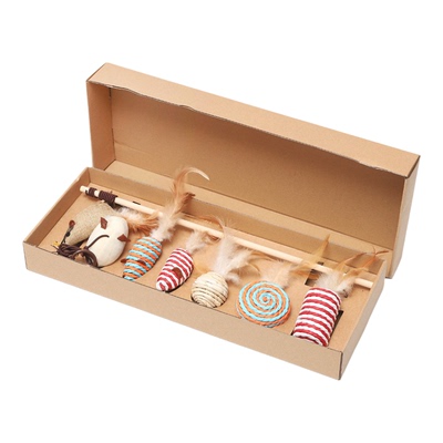 送礼猫玩具磨牙解闷逗猫棒七件套