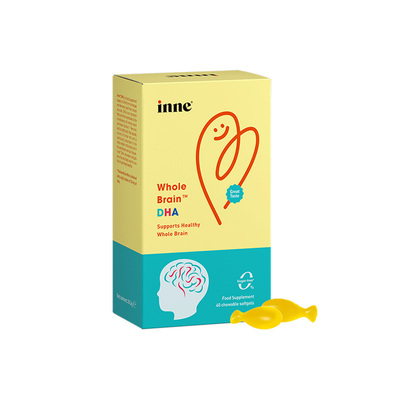 【爆浆香橙味】inne全脑DHA藻油