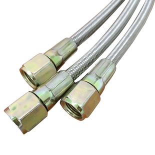 注塑机配件铁氟龙管模温机铁弗龙软管防烫不锈钢油管模具高温水管