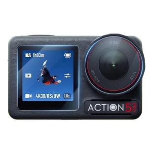 三尾弟适用于DJI大疆Action5Proar钢化膜Action4运动相机屏幕膜osmo高清增透降反射防刮摄像机屏幕保护贴膜
