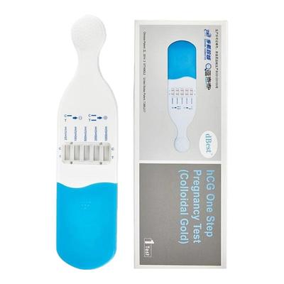 居家测hcg翻倍试验孕试纸测周数