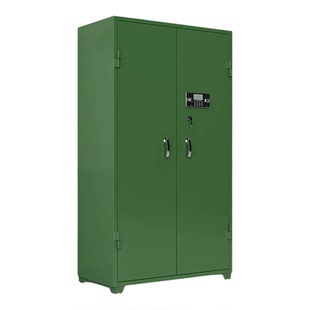 智能加厚枪柜弹药柜装备保管柜钢制器械柜军绿色手枪柜武器存放柜
