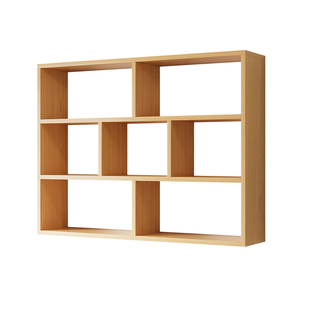 实木收纳吊柜墙壁柜墙上置物架壁挂式书架壁挂墙面储物柜创意架子