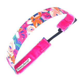 运动发带Sweaty Bands 女繁花系列普拉提瑜伽儿童防滑束发带