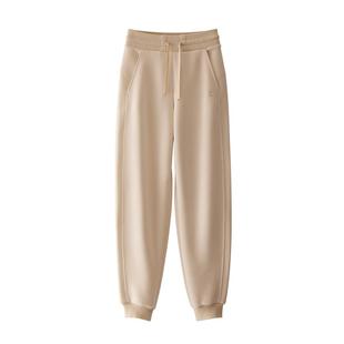 蕉内非常裤502Relax女士束脚卫裤运动休闲裤灰色卫裤裤子女裤冬款