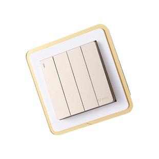 86型开关装饰墙贴保护套开关边框套房间灯开关插座面板遮丑防脏