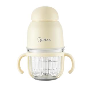 美的绞肉料理机宝宝辅食搅碎研磨打泥神器便携小型捣蒜器烹饪机