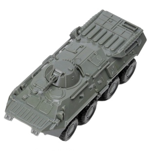 4D拼装M35卡车BTR80装甲运输车模型军事组装玩具摆件1:72军车系列