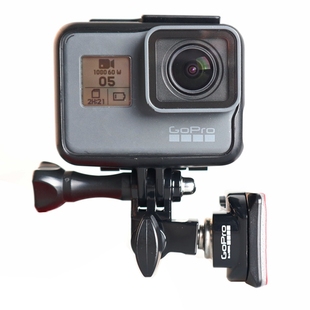 GoPro原厂滑雪骑行头盔下巴侧面支架大疆Action系列Insta360配件