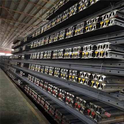 批发起重机钢轨 行车轨 美标115RE轨道钢 销售各种规格铁轨