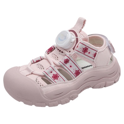 女童运动凉鞋2025夏季软底沙滩鞋