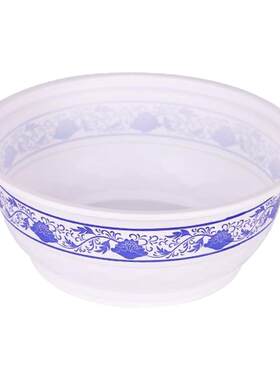 一次性饭碗食品级耐高温青花瓷