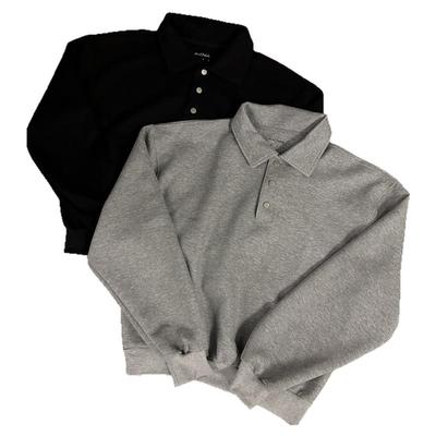 优质空气层polo卫衣boxy